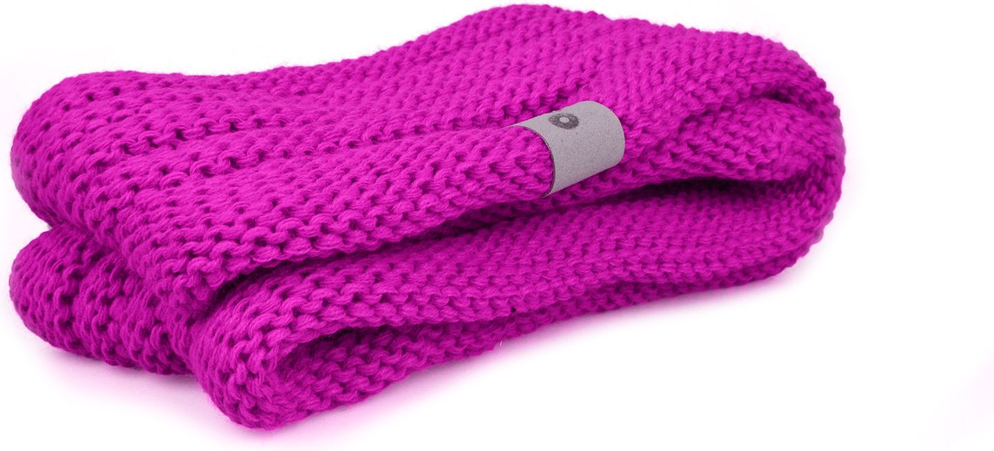 Unuo, Nákrčník pletený, Fuchsiová Velikost: UNI - obrázek 3