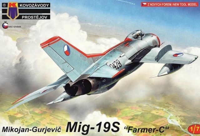 Kovozávody Prostějov model MIG-19S Farmer-C - obrázek 1