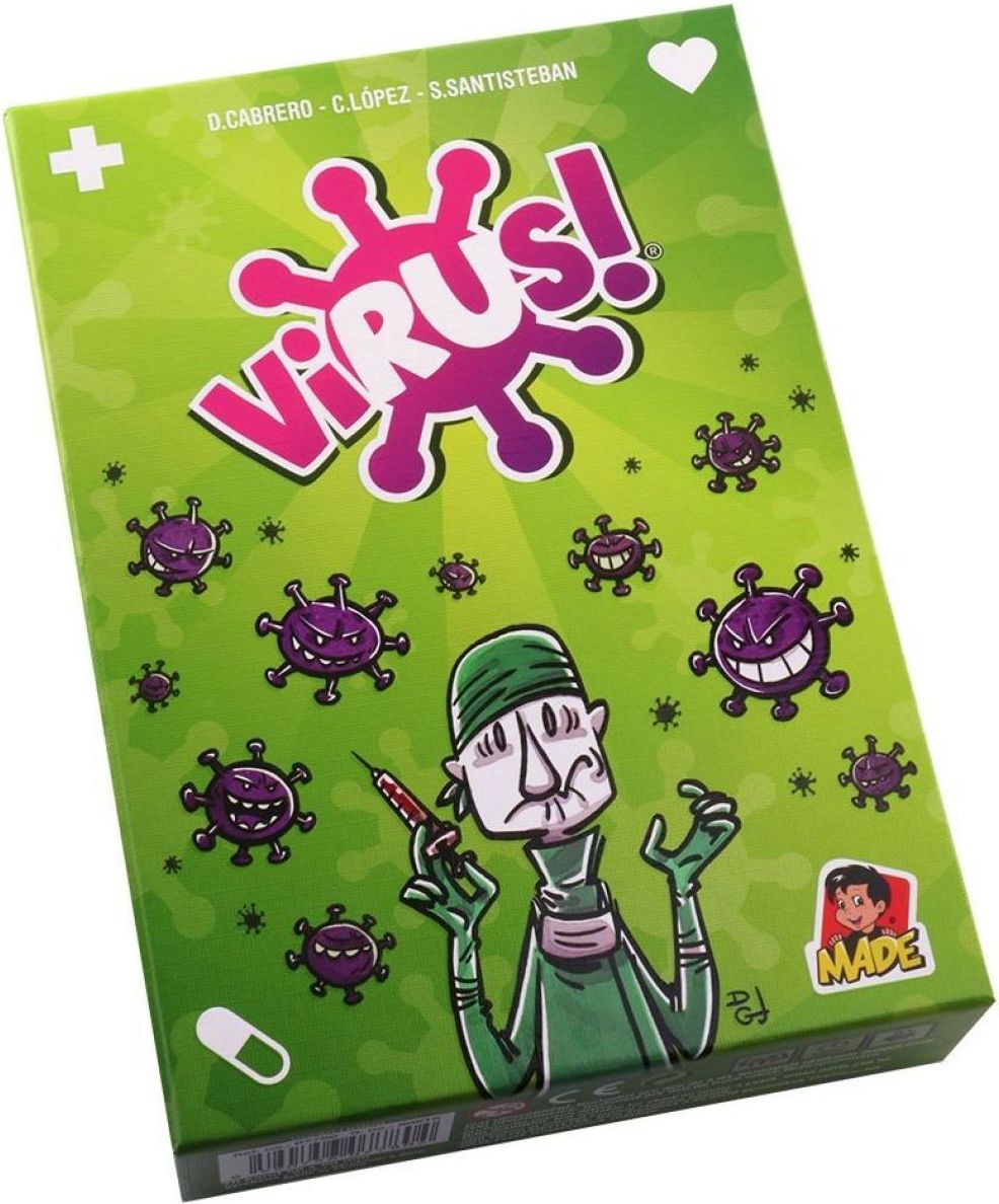Virus společenská hra uzdrav tělo