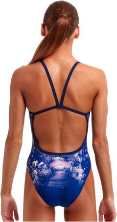 Dívčí plavky Funkita Falling Water Velikosti 10 let - obrázek 2