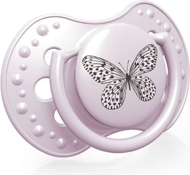 LOVI Dudlík silikonový dynamický LOVI BOTANIC 0-3 m 2ks - holčička - obrázek 4