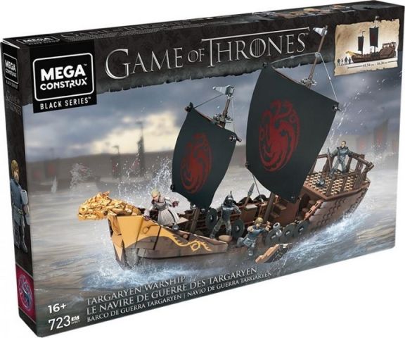 MEGA BLOKS HRA O TRŮNY TARGARYENSKÁ LOĎ - obrázek 1