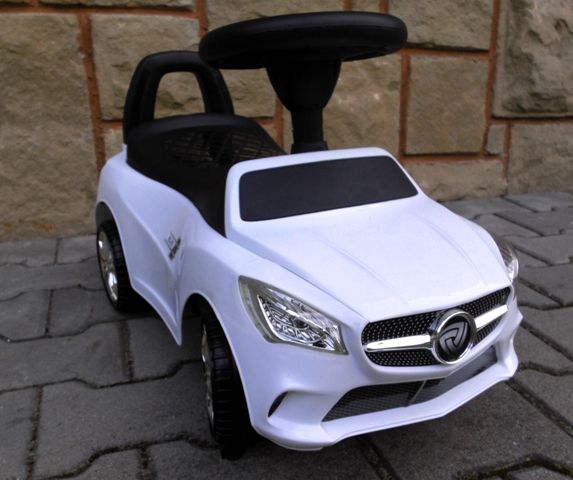 Odstrkovadlo Mercedes Benz SLS - bílé - obrázek 3