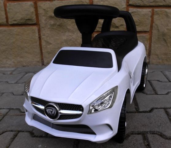 Odstrkovadlo Mercedes Benz SLS - bílé - obrázek 5