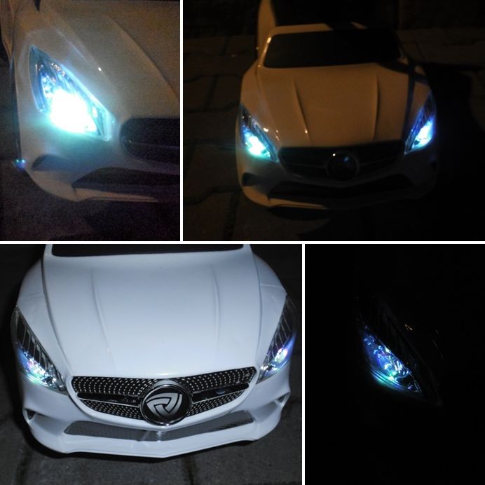 Odstrkovadlo Mercedes Benz SLS - bílé - obrázek 9