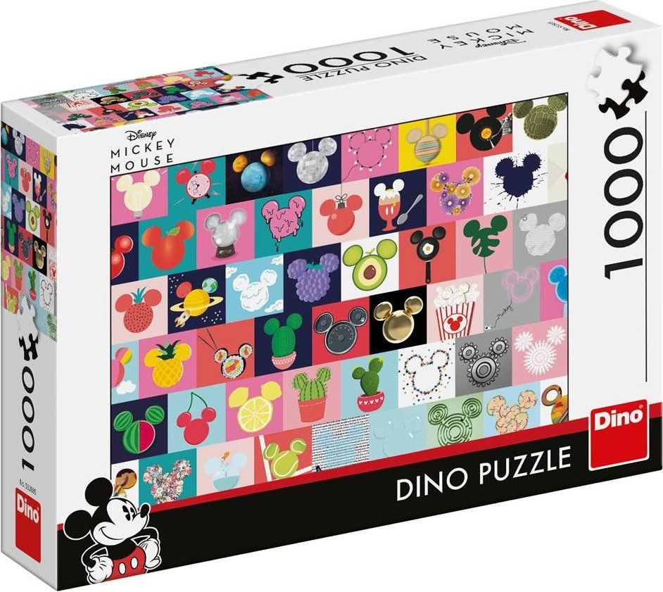 DINO Puzzle Mickeyho uši 1000 dílků - obrázek 2