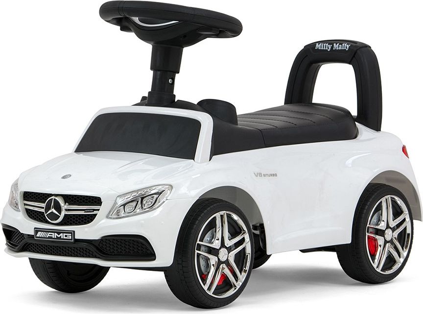Odrážedlo Mercedes Benz AMG C63 Coupe Milly Mally Varianta: Police - bílá - obrázek 1