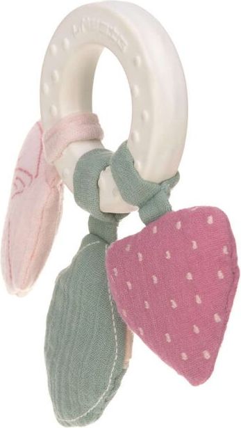 Lässig 4babies Kousátko Lässig Teether Ring Natural Rubber Butterfly 2021 - obrázek 2