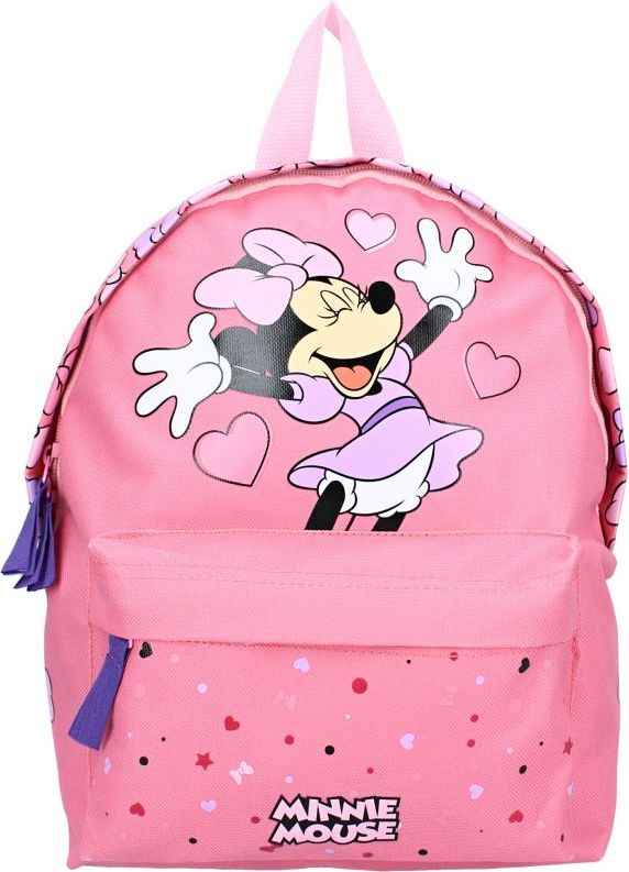 Vadobag · Dětský / dívčí batoh s přední kapsou Minnie Mouse - Disney - motiv It's Me Again - 8L - obrázek 2