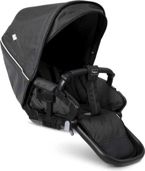 Emmaljunga NXT Seat Unit FLAT 2020 lounge black 36004 - obrázek 1