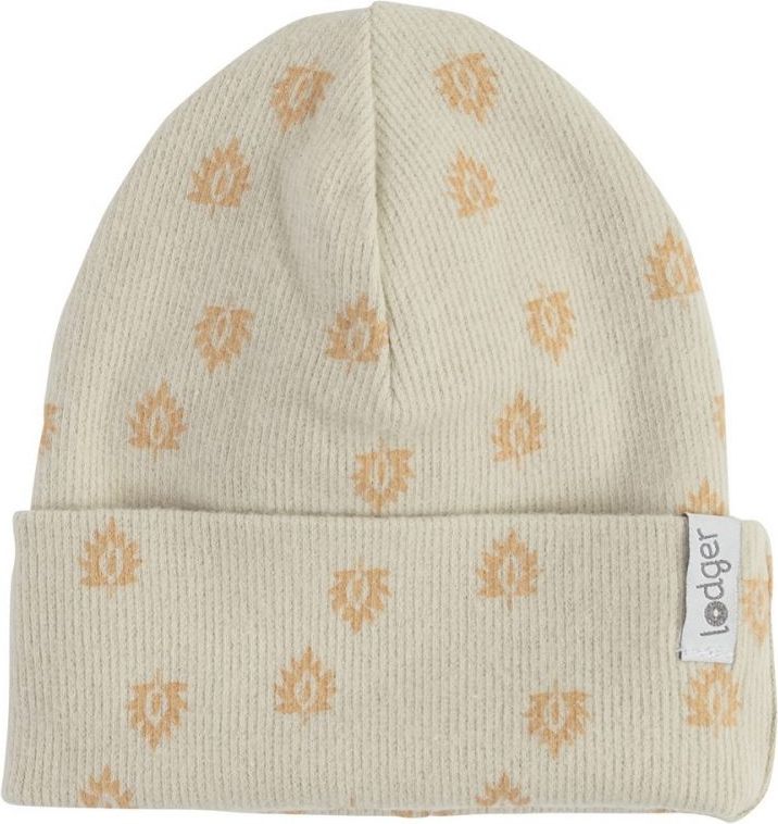 Bavlněná čepička Lodger Print Rib Birch - obrázek 1