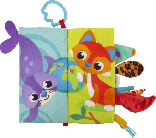 Playgro - Textilní knížka se zvířecími ocásky - obrázek 2