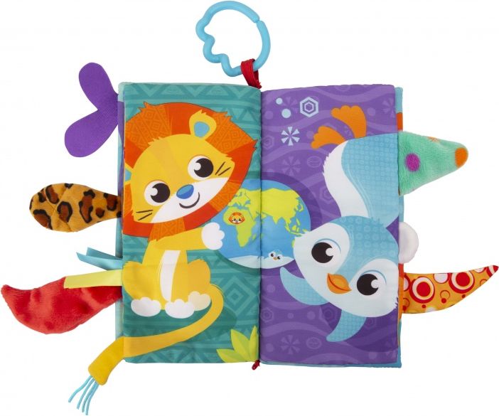 Playgro - Textilní knížka se zvířecími ocásky - obrázek 4