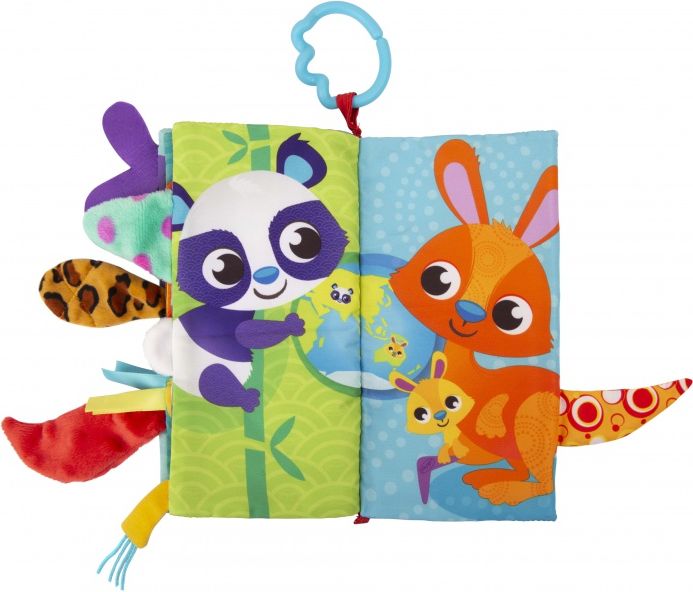 Playgro - Textilní knížka se zvířecími ocásky - obrázek 5