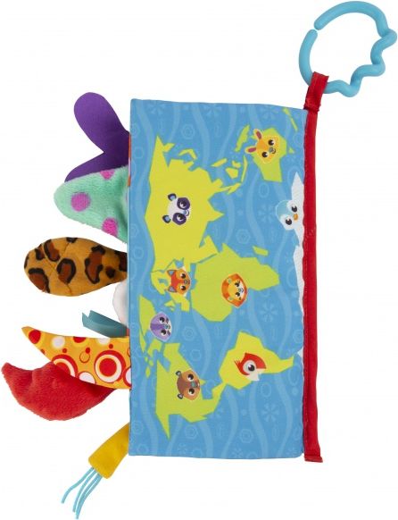 Playgro - Textilní knížka se zvířecími ocásky - obrázek 6