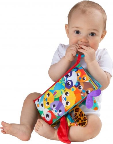 Playgro - Textilní knížka se zvířecími ocásky - obrázek 7