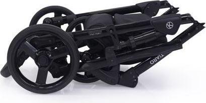 Kočárek Kunert Tiaro Premium 2021 trojkombinace Zlatý rám - black/flowers - obrázek 14