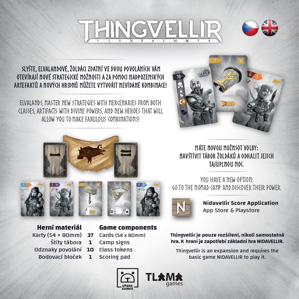 TLAMA games Nidavellir: Thingvellir CZ/EN - obrázek 2