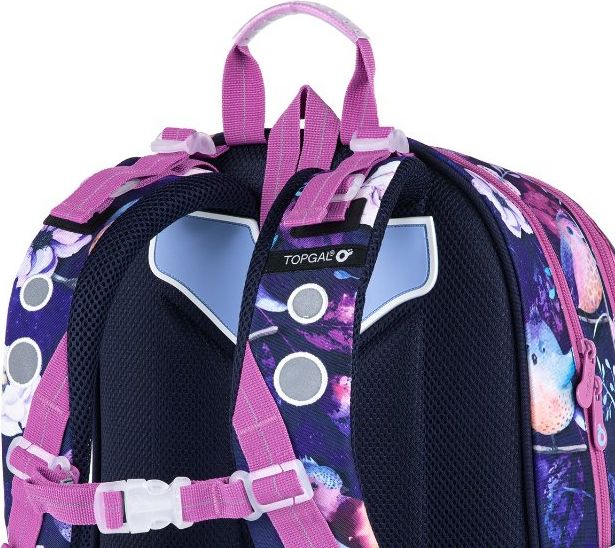 Školní batoh 3 dílný set ptáček ELLY 21004 G Medium Topgal - obrázek 6
