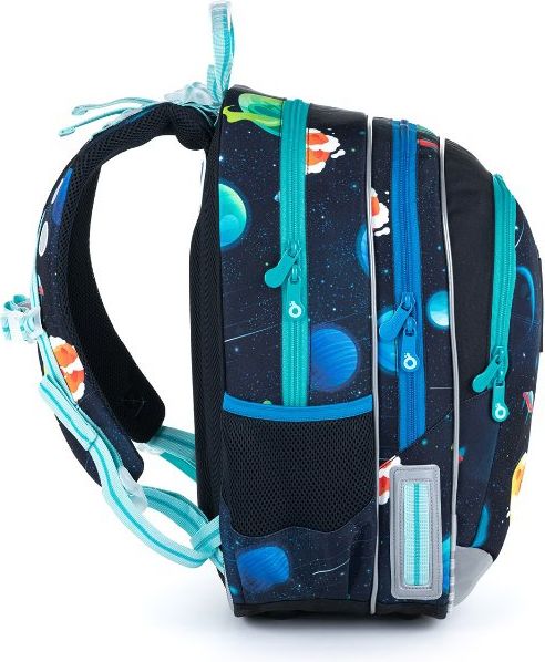 Školní batoh 4 dílný set Vesmír ELLY 21015 B Large Topgal - obrázek 3