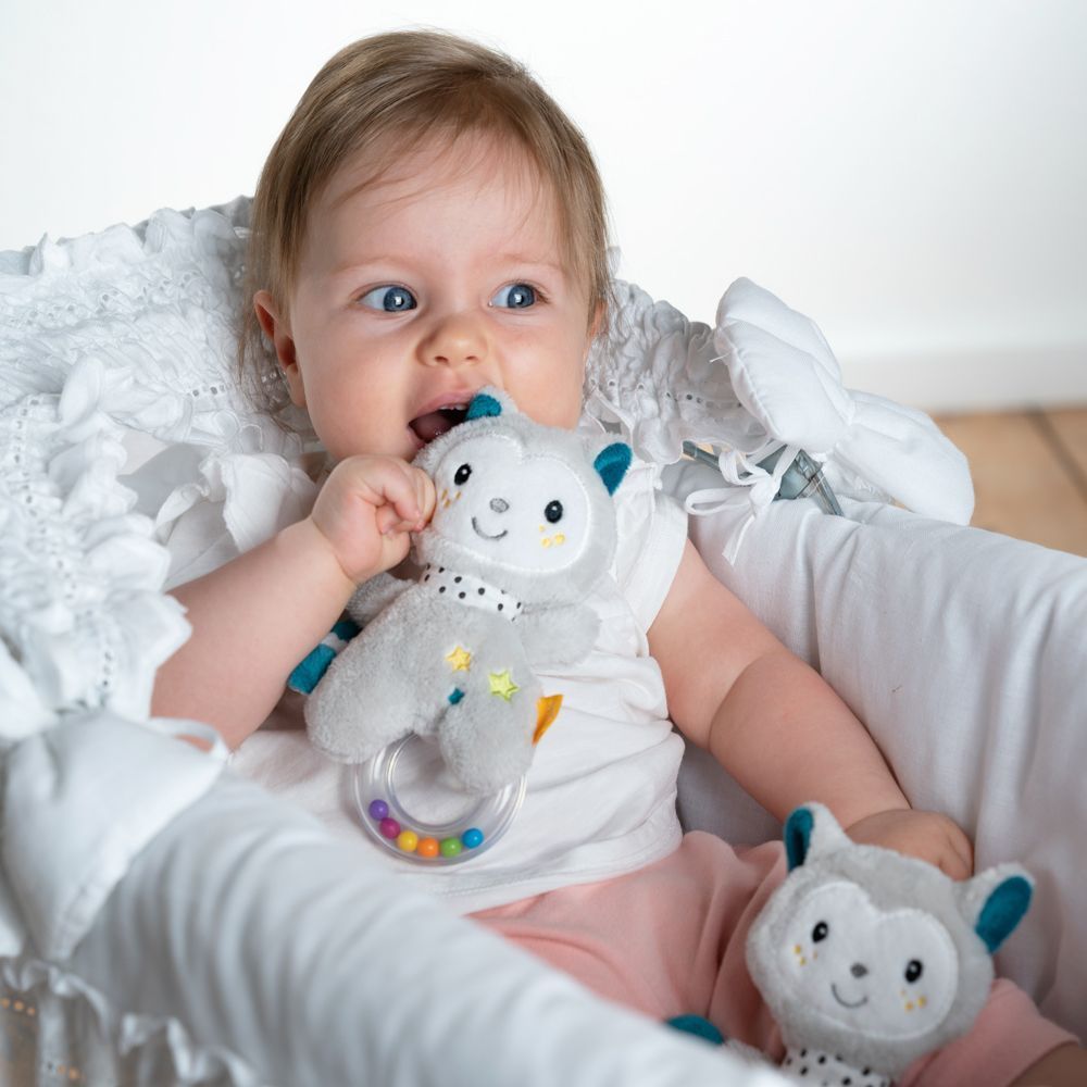 Chrastící kočička Baby Fehn Aiko & Yuki - obrázek 2
