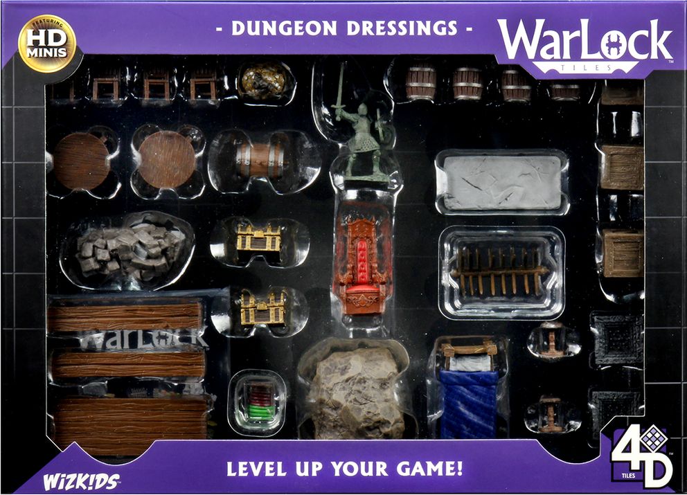 WizKids WarLock Dungeon Tiles: Dungeon Dressings - obrázek 1