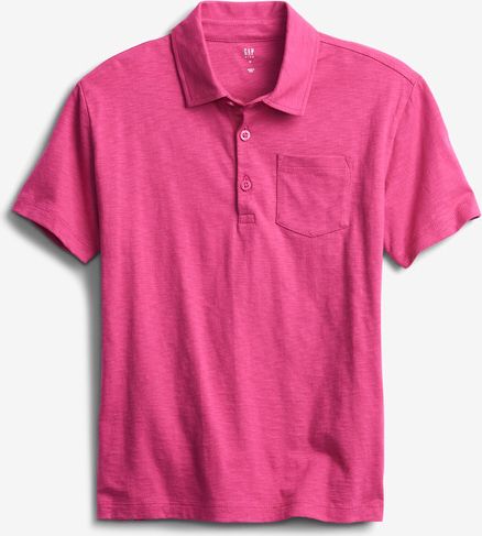 Polo triko dětské GAP | Růžová | Chlapecké | XXL - obrázek 1