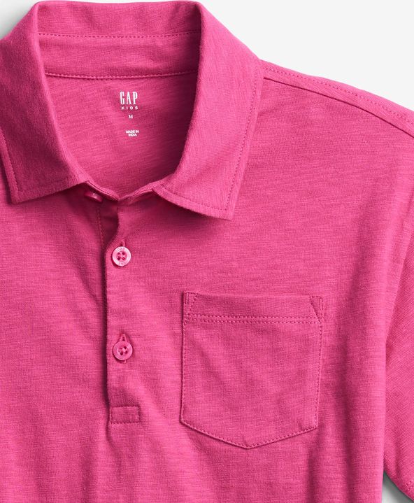 Polo triko dětské GAP | Růžová | Chlapecké | XXL - obrázek 3