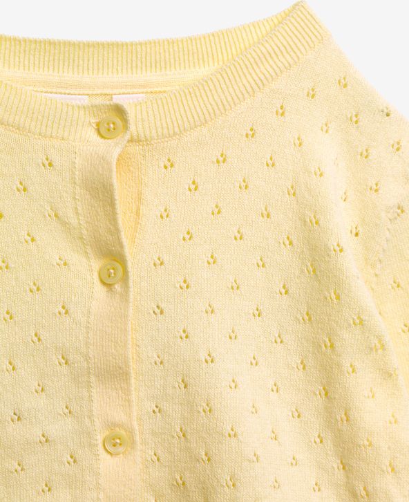 Easter Cardi Svetr dětský GAP | Žlutá | Dívčí | S - obrázek 3