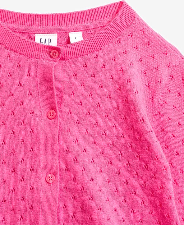 Easter Cardi Svetr dětský GAP | Růžová | Dívčí | XL - obrázek 3