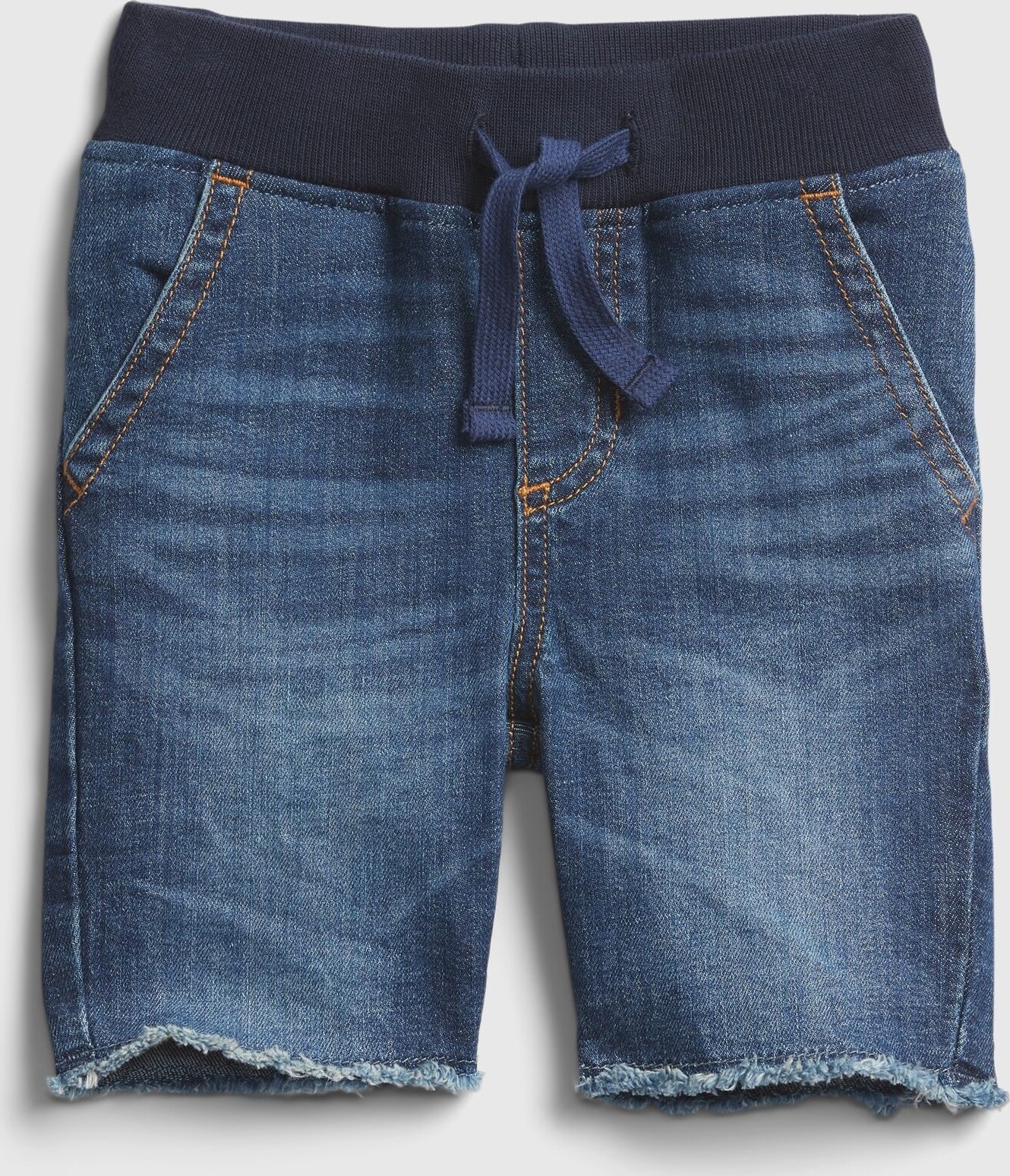 GAP modré dětské kraťasy rw dnm short - 12-18M - obrázek 1