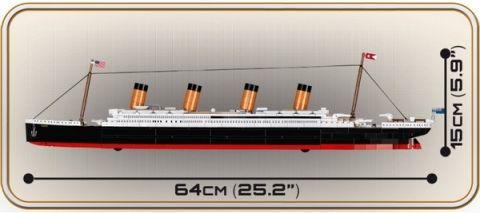 Cobi 1929 Titanic 1:450, 722 k - obrázek 6