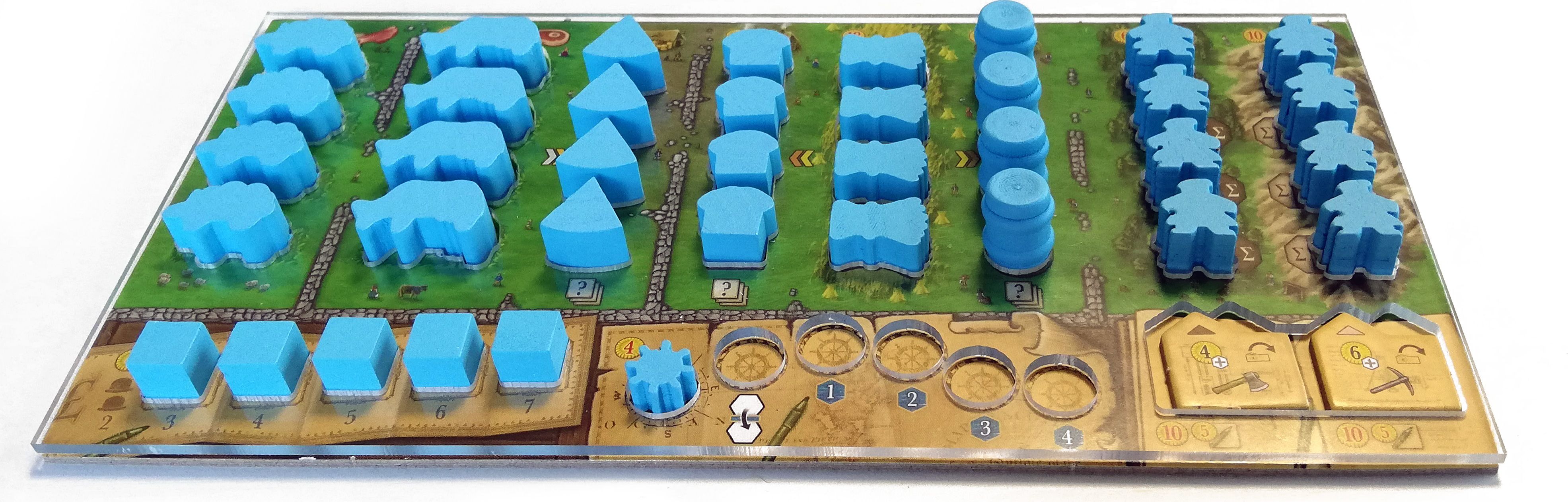TLAMA games Clans of Caledonia overlay - vadný - obrázek 2