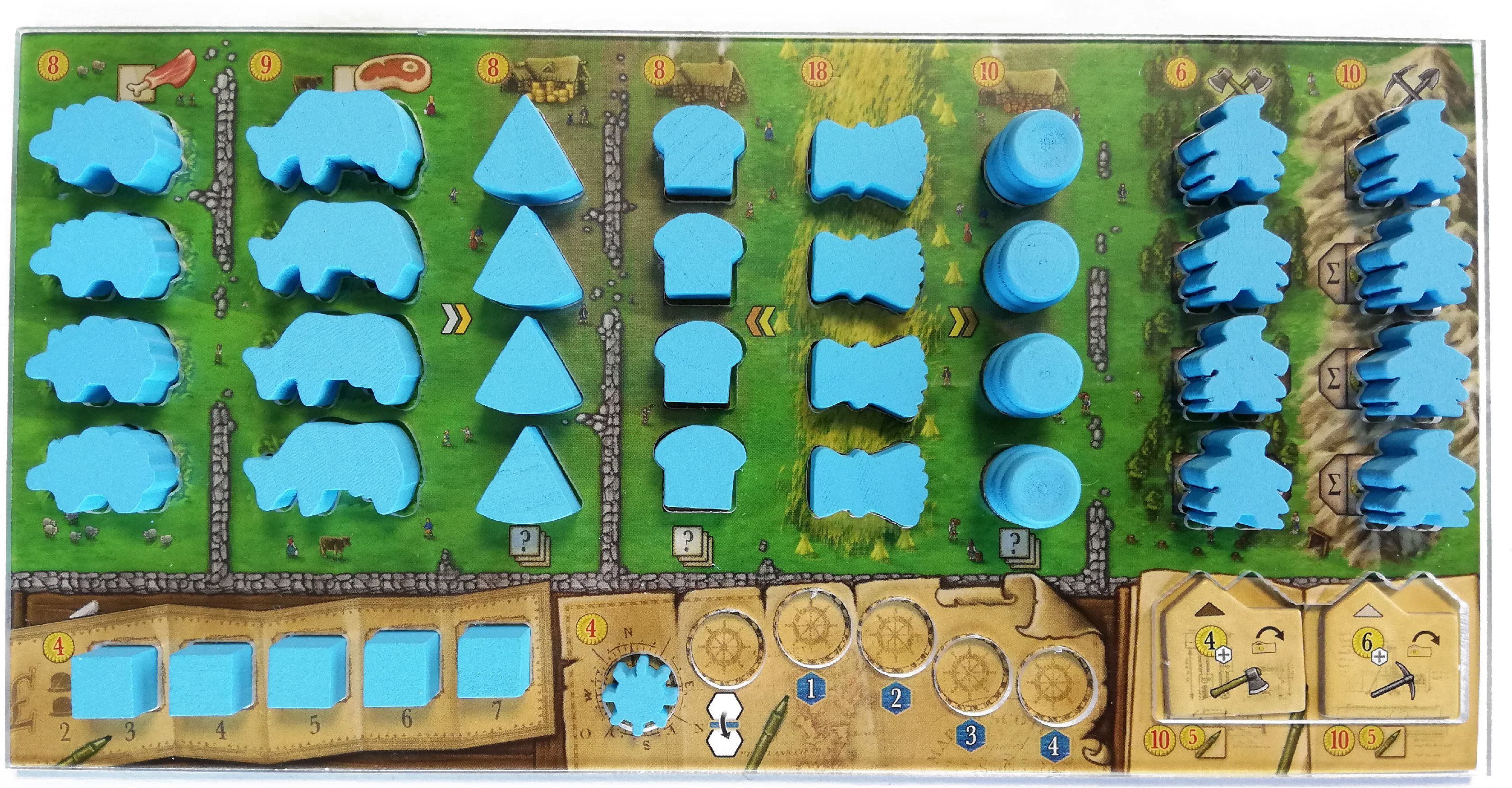 TLAMA games Clans of Caledonia overlay - vadný - obrázek 4