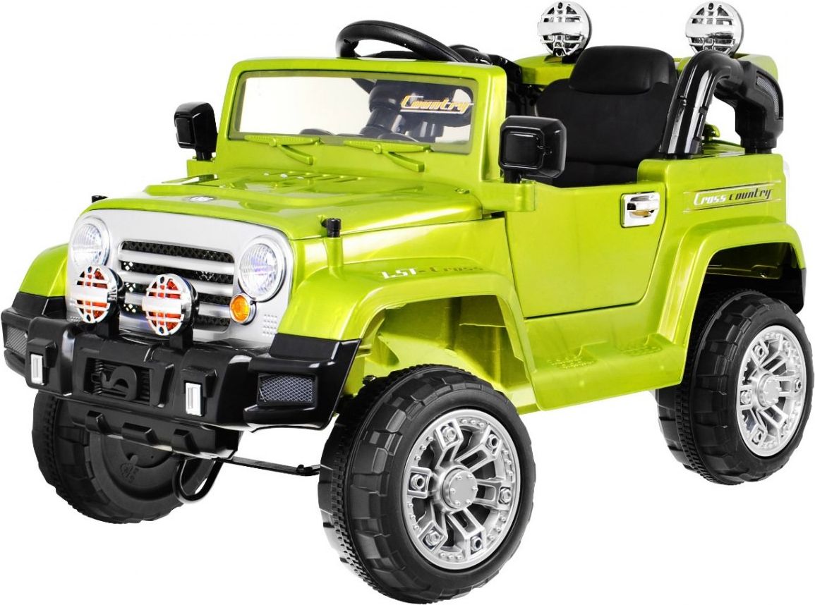 Elektrické autíčko Jeep JJ245 - zelené - obrázek 1