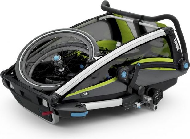 Multifunkční sportovní vozík Thule Chariot Cab 2 Cypress Green 2021 - obrázek 2