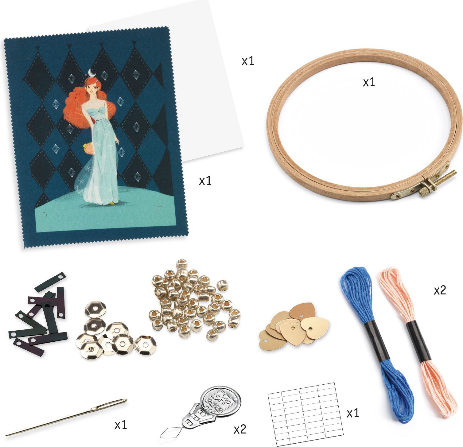 DJECO Kreativní sada Kreativní sada Módní koktejl - obrázek 2