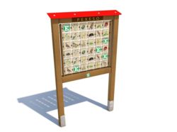 Edukační panel Les 200 - obrázek 1