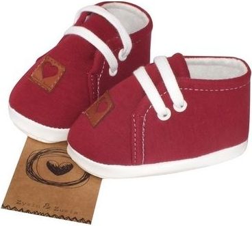 Z& Z Jarní kojenecké botičky, capáčky - bordo, 3/6 m - 3/6měsíců
