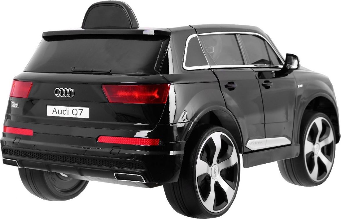 Audi Q7 s 2,4G bluetooth DO, EVA kola, kožená sedačka - lakované červené - obrázek 11