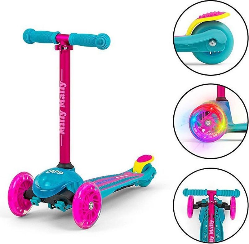 Dětská koloběžka Milly Mally Scooter Varianta: Boogie - červená - obrázek 7