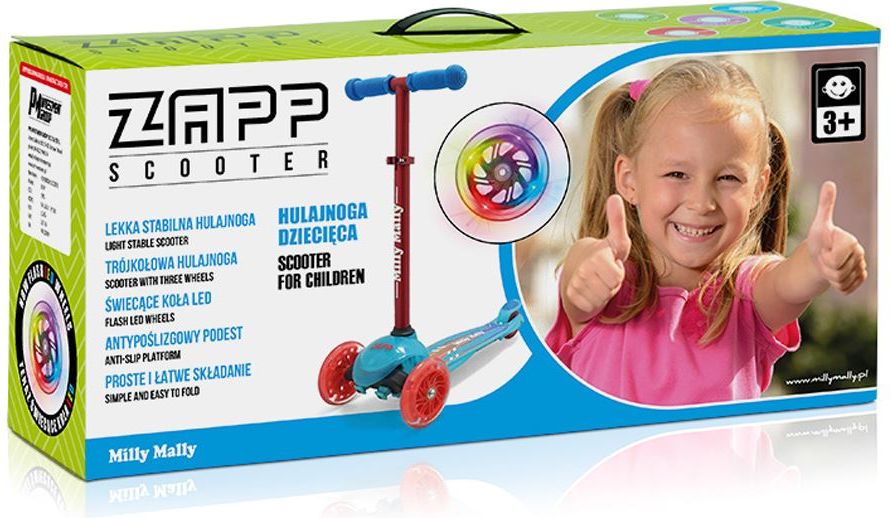 Dětská koloběžka Milly Mally Scooter Varianta: Boogie - červená - obrázek 26