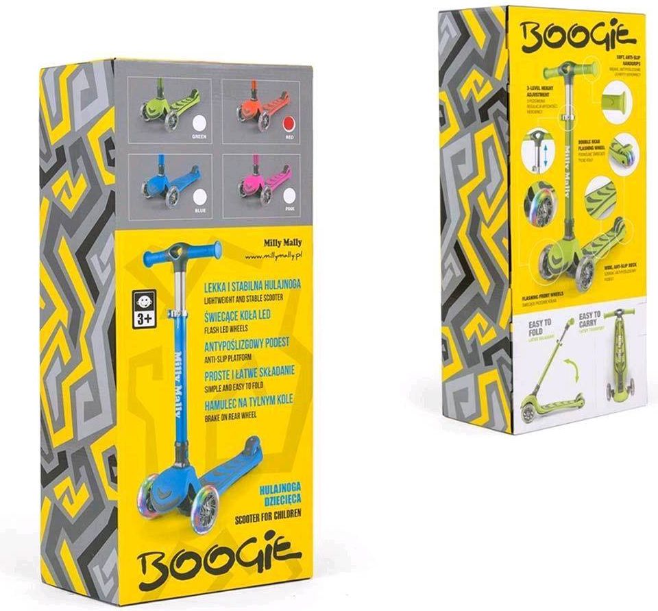 Dětská koloběžka Milly Mally Scooter Varianta: Boogie - červená - obrázek 69