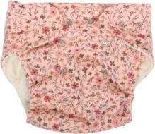 Plenkové kalhotky a EKO plena 2ks - KVĚTINKY na růžovém - Mamatti velikost 5 - 14kg - obrázek 1