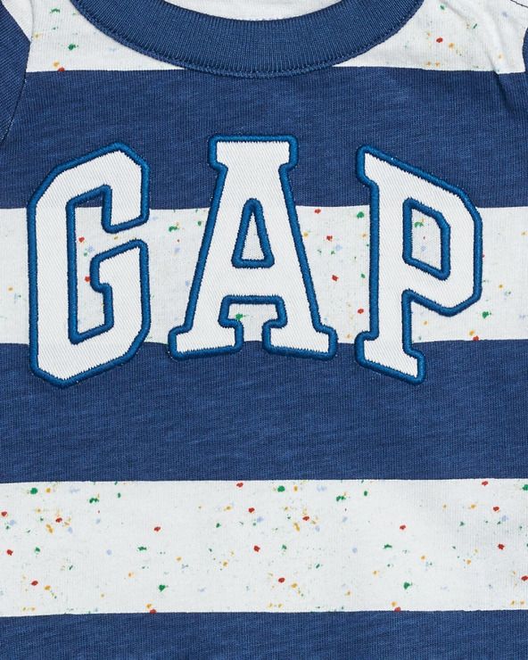 Arch Logo Body dětské GAP | Modrá Bílá | Chlapecké | 3-6 měsíců - obrázek 3
