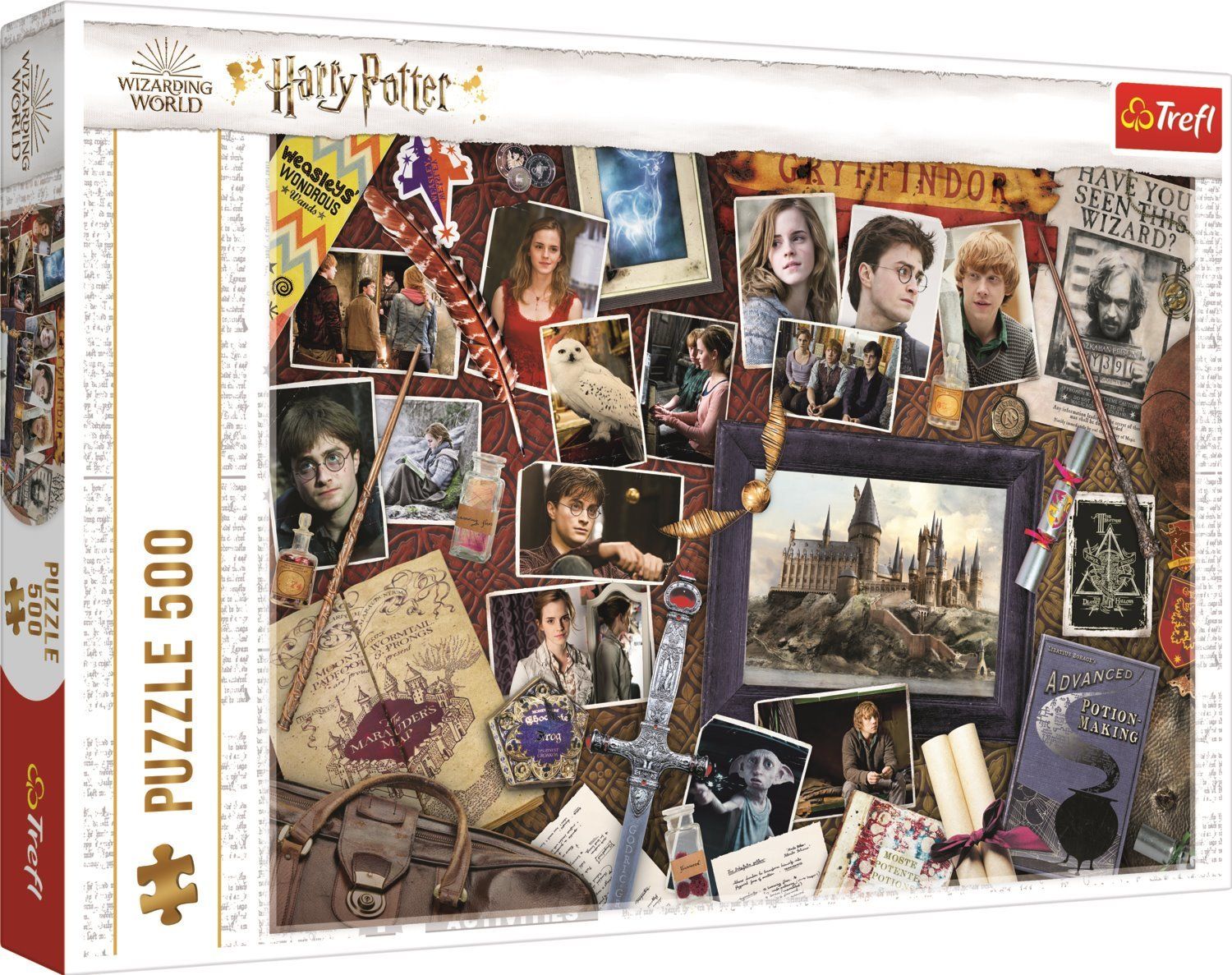 TREFL Puzzle Bradavické vzpomínky 500 dílků - obrázek 3