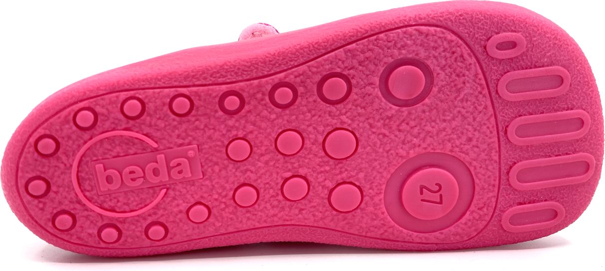 Barefoot balerínky Beda Pink Shine BF 0001/BA Velikost: 22 - obrázek 6