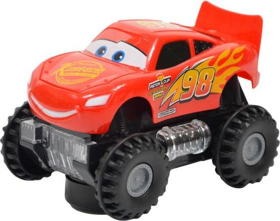 Auto Cars na vysokých kolech se světlem a zvukem - Blesk McQueen