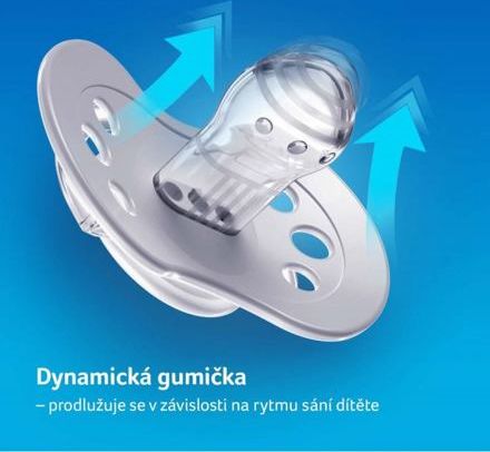 LOVI dudlík silikonový dynamický WILD SOUL 6-18m 2ks - holčička - obrázek 5