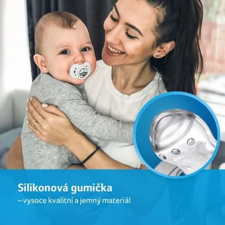 LOVI dudlík silikonový dynamický WILD SOUL 6-18m 2ks - holčička - obrázek 7
